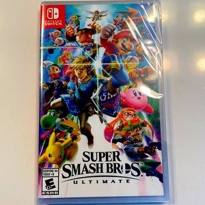 Super Smash Bros Ultimate - never opened/new for Nintendo Switch